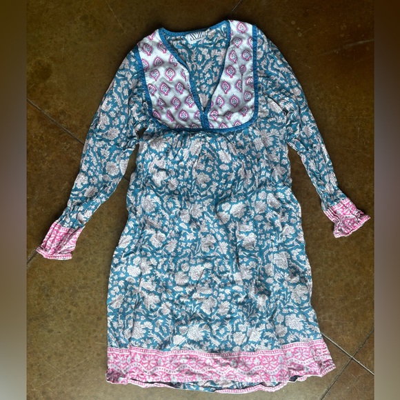 SZ blockprints dress. Size small - Picture 2 of 3